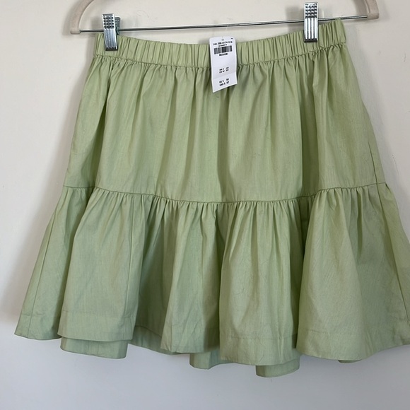NWT Abercrombie Poplin Volume skirt, Sz M - Picture 7 of 7